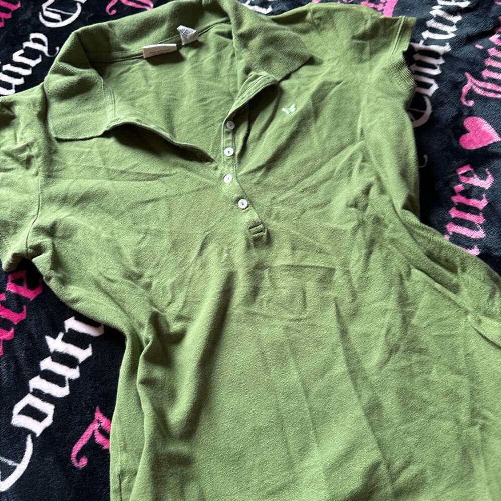 Aeropostale Women's Green Polo-shirts